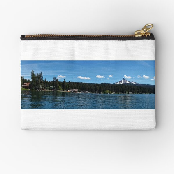 Diamond Lake Resort, Oregon - Mt Thielsen Zipper Pouch
