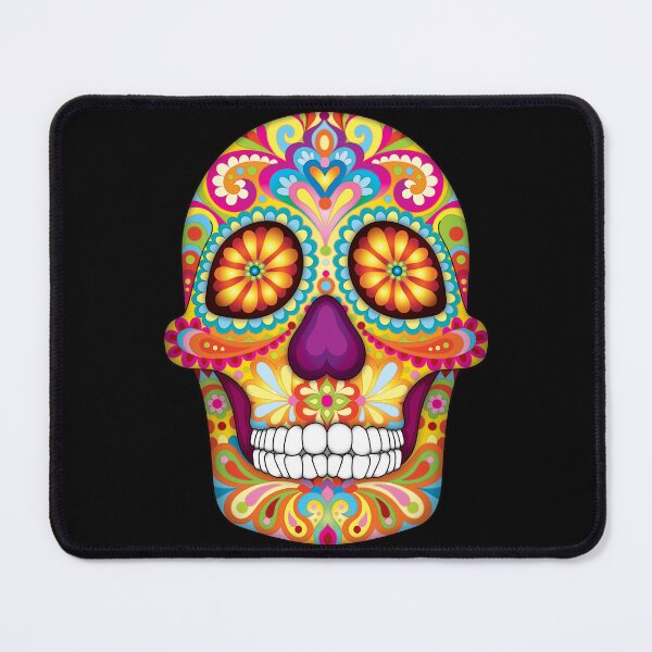 Item preview, Sugar Skull - Colorful Day of the Dead Mandala designed and sold by Thaneeya McArdle.