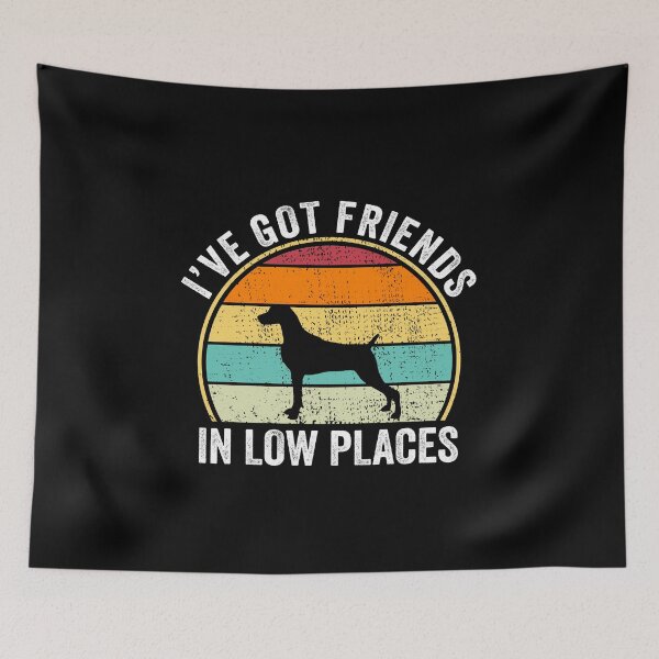 Item preview, I've Got Friends in Low Places Shirt,Weimaraner Shirt,Funny Gift for Weimaraner Lover, Fun Cool Weimaraner Dad Owner Christmas Birthday Gift designed and sold by xlnv.