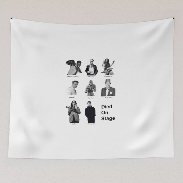 Item preview, Died on stage designed and sold by platypusboi.