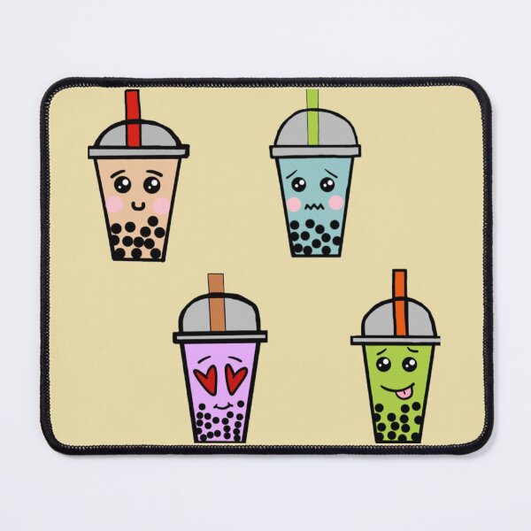 Item preview, Minimalistic Super Cute Milk Bubble Jasmine Tea For Boba Matcha Drink Lovers designed and sold by Barolina.