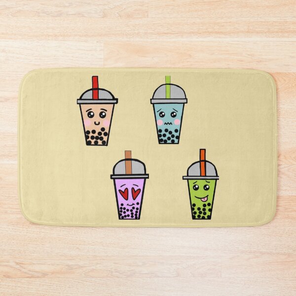 Item preview, Minimalistic Super Cute Milk Bubble Jasmine Tea For Boba Matcha Drink Lovers designed and sold by Barolina.