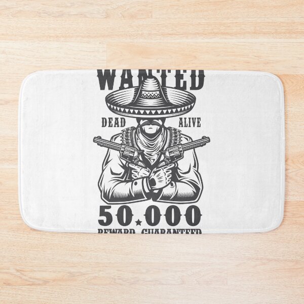 Item preview, bandit wanted designed and sold by wineDsign.