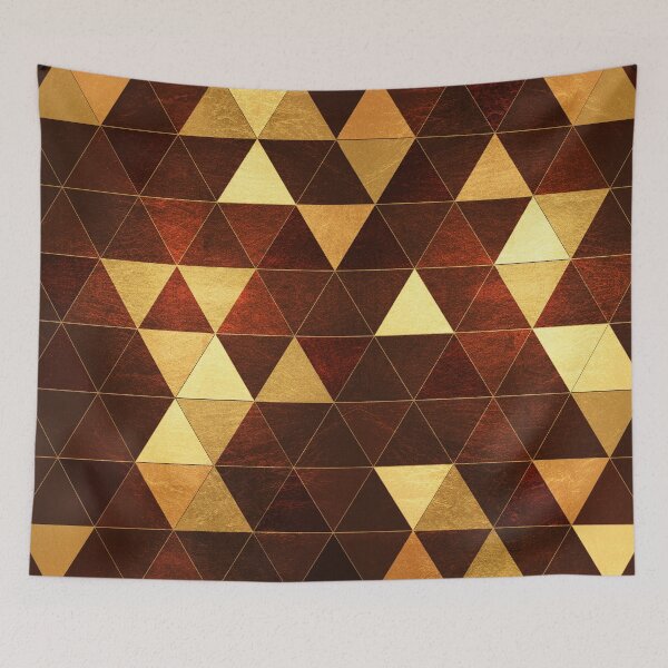 Item preview, Metal triangle pattern designed and sold by GabrielMadrasse.