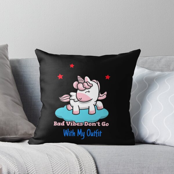 Item preview, Bad Vibes Dont Go with My Outfit  designed and sold by Echo Aesthetics.