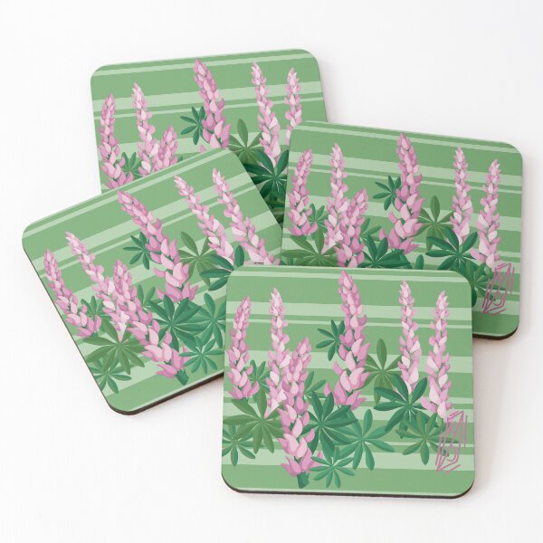Item preview, Pink Lupines designed and sold by Krystal  Thomas.