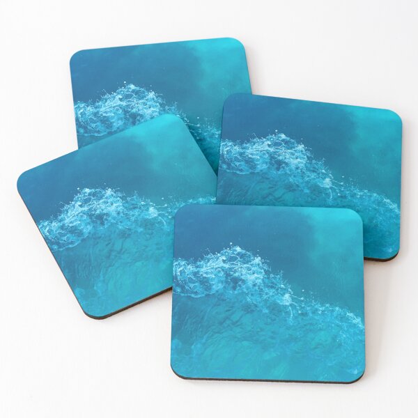 Item preview, Beautiful Crashing Blue Ocean Waves At The Beach During Summer Holiday designed and sold by Barolina.