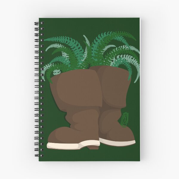 Item preview, Rain Boot and Sword Fern  designed and sold by Krystal  Thomas.
