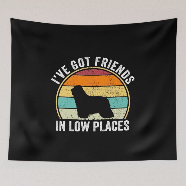 Item preview, I've Got Friends in Low Places Shirt,Komondor Shirt,Funny Gift for Komondor Lover, Fun Cool Komondor Dad Owner Christmas Birthday Gift designed and sold by xlnv.