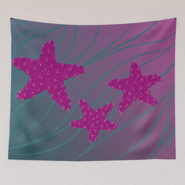 Item preview, Punk Pink Starfish designed and sold by Krystal  Thomas.