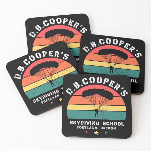 Item preview, DB coopers skydiving school Portland oregon designed and sold by tmshop1.