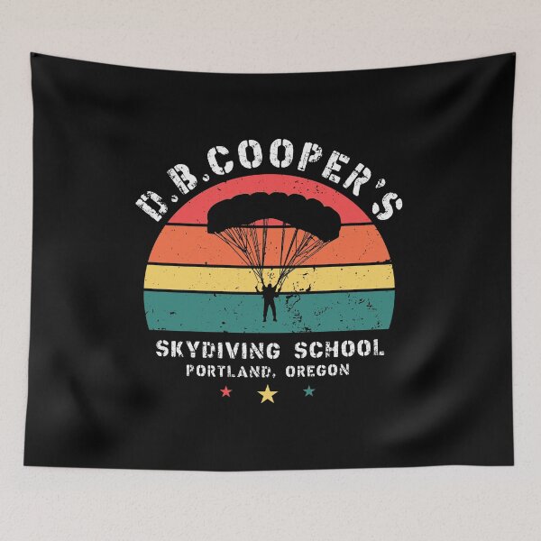 Item preview, DB coopers skydiving school Portland oregon designed and sold by tmshop1.