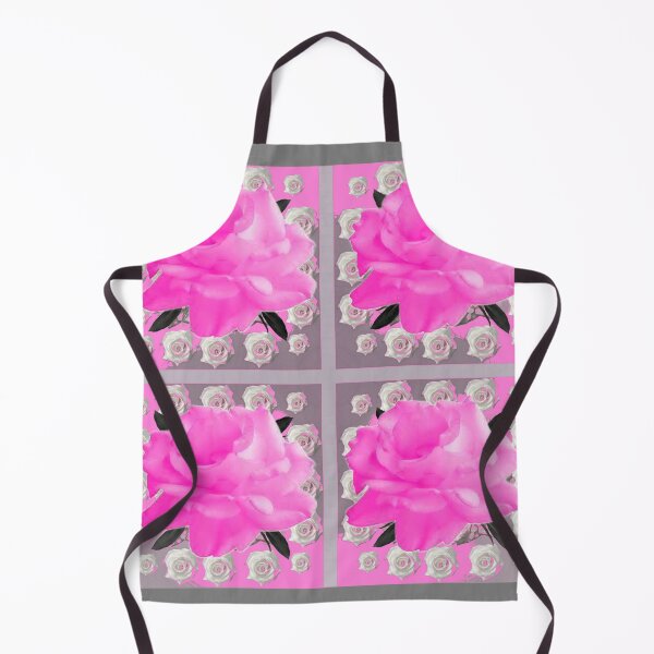 Item preview, PINK GARDEN ROSE PATTERENS GREY ART designed and sold by sharlesart.