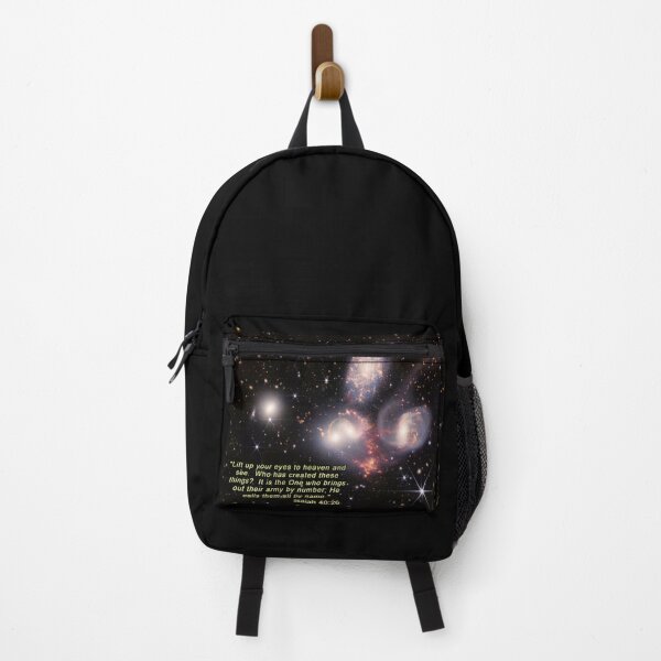 Item preview, JWST - Stephan's Quintet - Bible Verse - Isaiah 40:26 designed and sold by DEL-Productions.