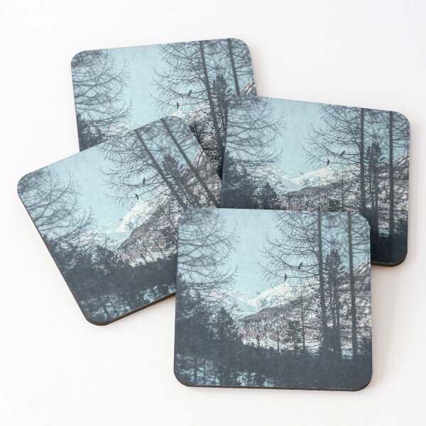 Item preview, distant mountains designed and sold by Dyrk Wyst Redbubble Shop.