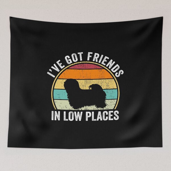 Item preview, I've Got Friends in Low Places Shirt,Havanese Shirt,Funny Gift for Havanese Lover, Fun Cool Havanese Dad Owner Christmas Birthday Gift designed and sold by xlnv.