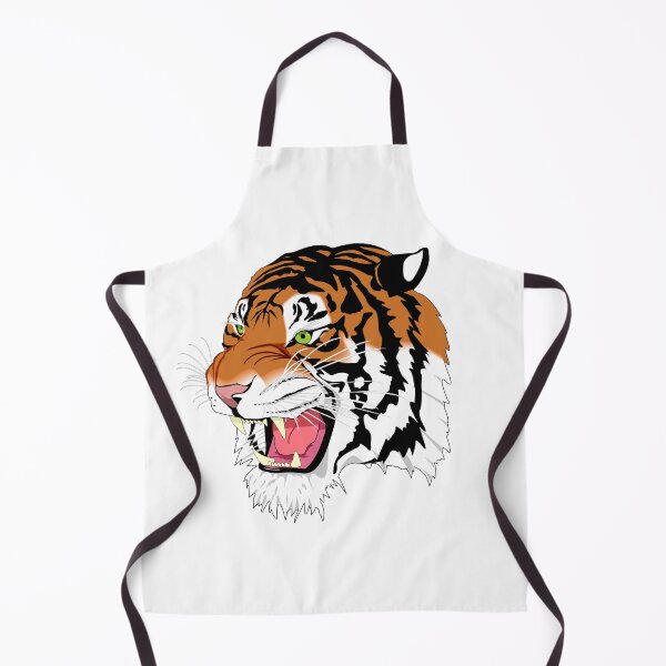 Item preview, Stunning Side Profile Roaring Tiger Artwork designed and sold by CreativeCranium.