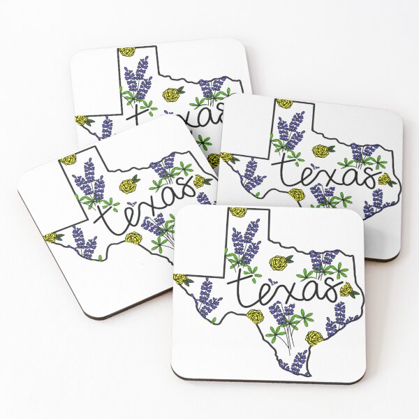 Item preview, Texas Bluebonnets and Yellow Rose Sticker designed and sold by CWLStacey.