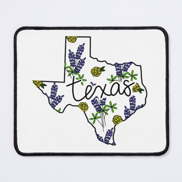 Item preview, Texas Bluebonnets and Yellow Rose Sticker designed and sold by CWLStacey.