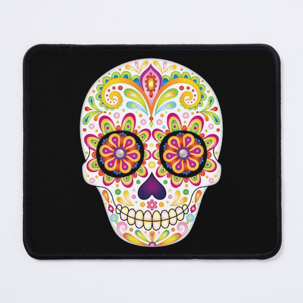 Item preview, Psychedelic Sugar Skull - Colorful Art by Thaneeya McArdle designed and sold by Thaneeya McArdle.