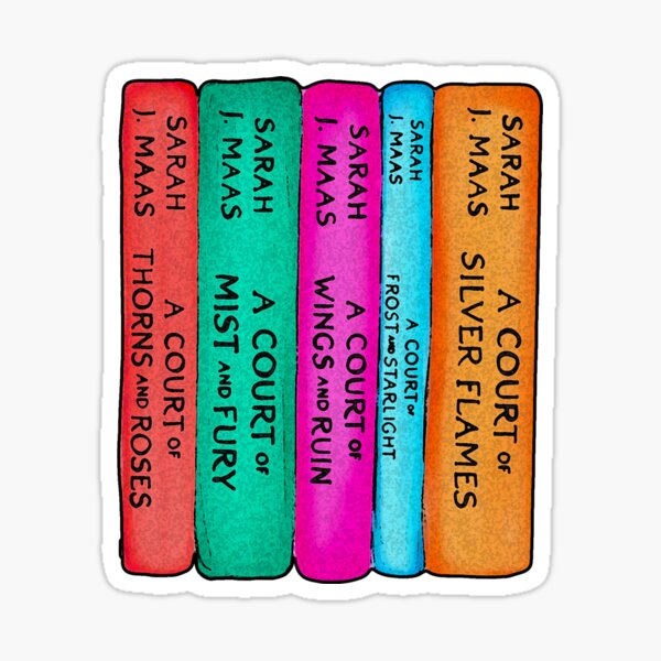 Item preview, ACOTAR Book Series designed and sold by baranskini.