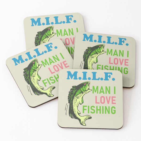 Item preview, Man I Love Fishing - MILF, Oddly Specific Meme, Fishing designed and sold by SpaceDogLaika.
