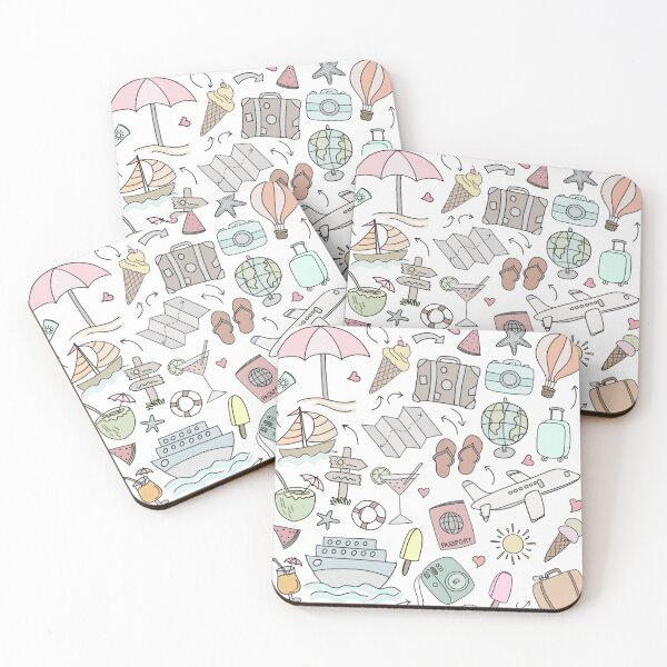 Item preview, Travel cartoon hand drawn design  designed and sold by Sanaura.