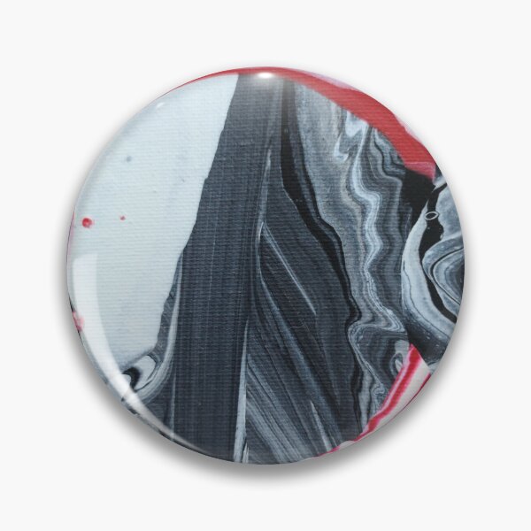Item preview, Black What Red and Gold Acrylic Spin Art designed and sold by LittleBuddhaArt.