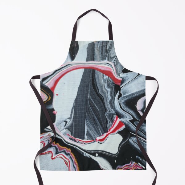 Item preview, Black What Red and Gold Acrylic Spin Art designed and sold by LittleBuddhaArt.