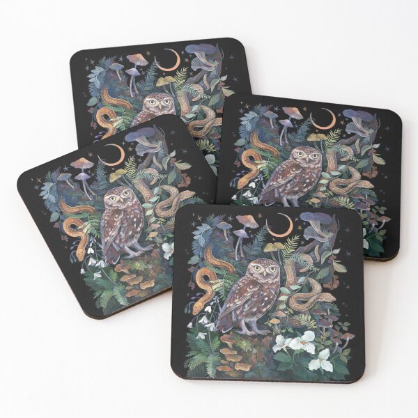Item preview, Snakes and Owl forest designed and sold by claramcallister.