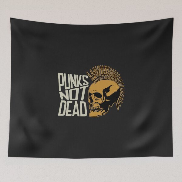 Item preview, punks not dead designed and sold by wineDsign.