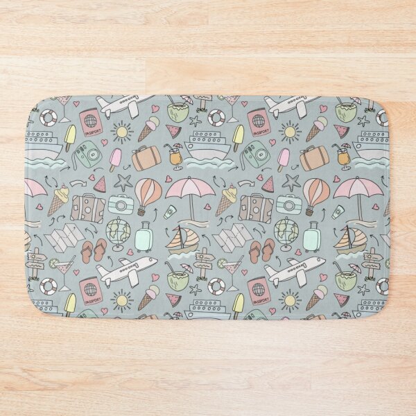 Item preview, Travel cartoon hand drawn design  designed and sold by Sanaura.