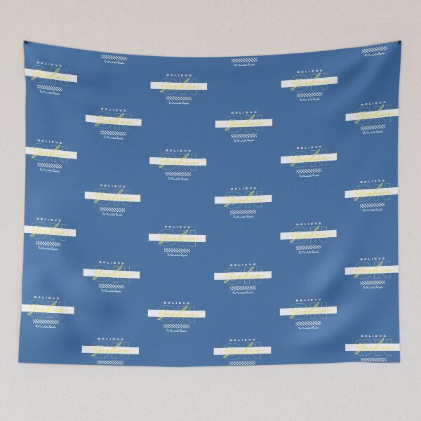 Item preview, Believe On Yeshua - Blue and Yellow designed and sold by TheReporter1.