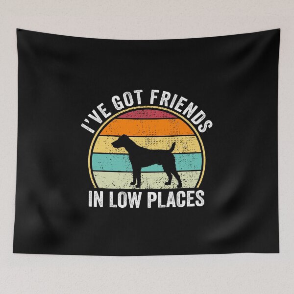 Item preview, I've Got Friends in Low Places Shirt,Fox Terrier Shirt,Funny Gift for Fox Terrier Lover, Fun Cool Fox Terrier Dad Owner Christmas Birthday Gift designed and sold by xlnv.