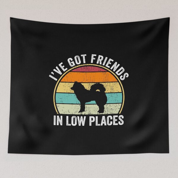 Item preview, I've Got Friends in Low Places Shirt,Eurasier Shirt,Funny Gift for Eurasier Lover, Fun Cool Eurasier Dad Owner Christmas Birthday Gift designed and sold by xlnv.