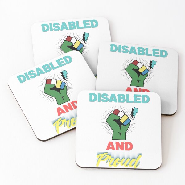 Item preview, Disabled and Proud designed and sold by MrJArts.