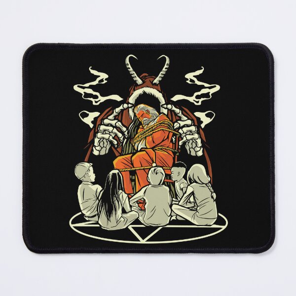 Item preview, Krampus performs satanic ritual with captive Santa Claus designed and sold by Rob-Son.