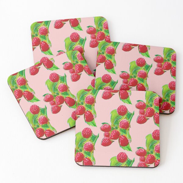 Item preview, Fresh Raspberries designed and sold by Maia Weintrager.