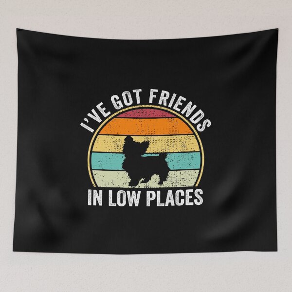 Item preview, I've Got Friends in Low Places Shirt,Dorkie Shirt,Funny Gift for Dorkie Lover, Fun Cool Dorkie Dad Owner Christmas Birthday Gift designed and sold by xlnv.