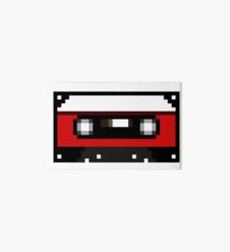 Red Cassette Art Board