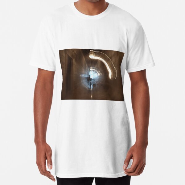 Abstract Blur Long T-Shirt