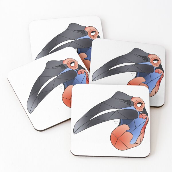 Item preview, Abyssinian Hornbill Head, Color designed and sold by DeStoya.