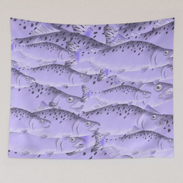 Item preview, Purple Salmon  designed and sold by Krystal  Thomas.