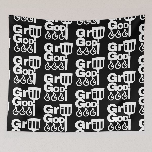 Item preview, Grill God   designed and sold by Irie Designs.