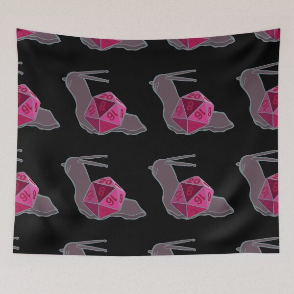 Item preview, Pink Snail D20 designed and sold by lukeskywater.