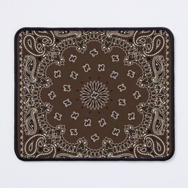 Item preview, Brown bandana paisley design  designed and sold by Albert Faldet.