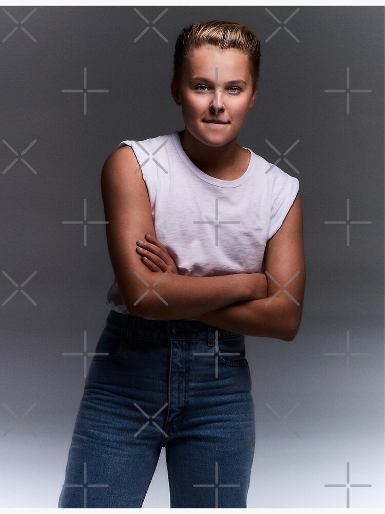 "Masc Jojo Siwa Portrait" Poster for Sale by caringiscool | Redbubble
