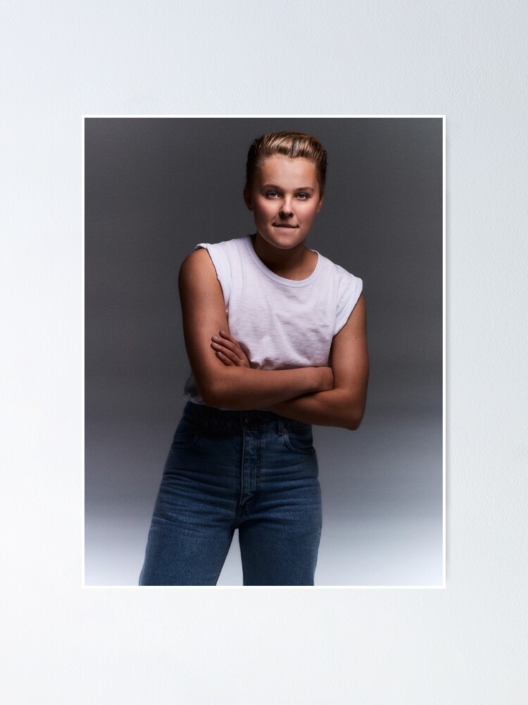 "Masc Jojo Siwa Portrait" Poster for Sale by caringiscool | Redbubble