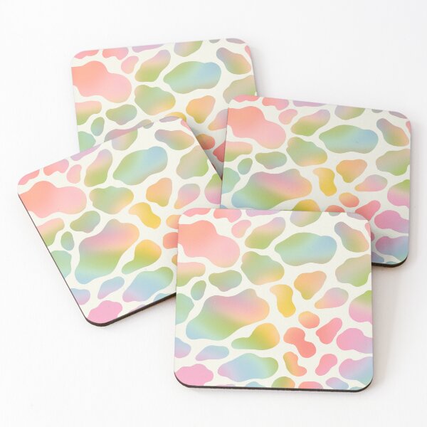 Item preview, Cute Pastel Cow Spots Pattern \ Multicolor Gradient designed and sold by tartagain.