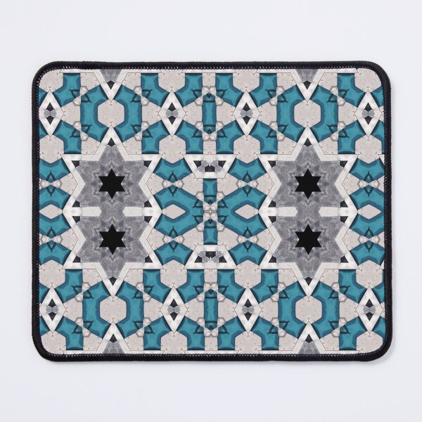 Item preview, Turquoise Tiles Mosaic Pattern by Jenny Meehan designed and sold by Jenny Meehan Art Prints and Patterns .